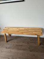 IKEA SKOGSTA Bank / Sidetable - Zo Goed Als Nieuw, Huis en Inrichting, Tafels | Sidetables, Ophalen, 50 tot 100 cm, Eikenhout