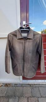 Unisex suede jas, Jackey Mc Gee, Bruin, Maat 48/50 (M), Ophalen of Verzenden