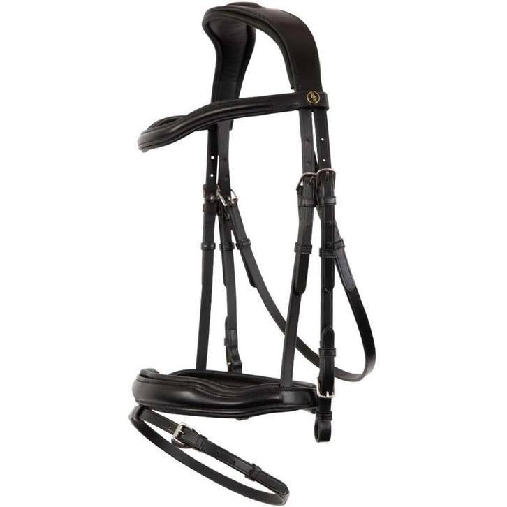 BR anatomisch lederen hoofdstel Cob, Dieren en Toebehoren, Paarden en Pony's | Overige Paardenspullen, Ophalen of Verzenden