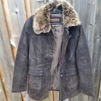 Human Nature Jas XL leren winterjas carnaval vintage Bont, Ophalen of Verzenden, Gedragen, Bruin