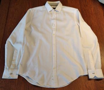 Witte Overhemd Zara Slim Fit beschikbaar voor biedingen