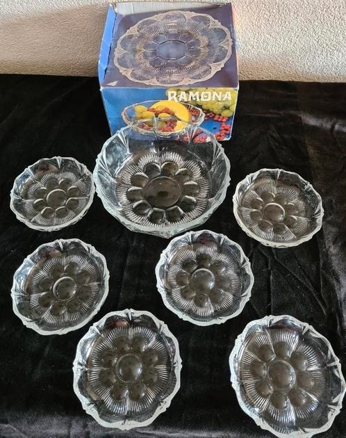 Schalenset, 7 delig. Nieuw in doos!, Huis en Inrichting, Keuken | Servies, Nieuw, Schaal of Schalen, Overige stijlen, Glas, Ophalen of Verzenden