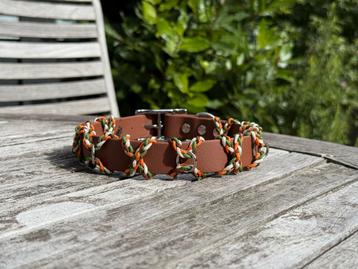 Handgemaakte biothane halsband beschikbaar voor biedingen