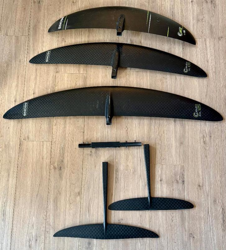 Gong Curve V2 foil sets, Watersport en Boten, Wingsurfen, Gebruikt, Wingsurf-hydrofoil, Ophalen
