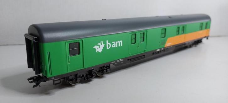 Bam Materiaal / Werkrijtuig **Nieuwstaat** (06), Hobby en Vrije tijd, Modeltreinen | H0, Zo goed als nieuw, Wagon, Wisselstroom