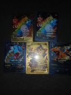 Duitse Pokemon Kaarten Goud en Zwart Gekleurd., Ophalen of Verzenden