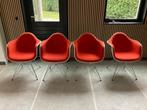 Vitra Eames DAR (origineel geen namaak)., Huis en Inrichting, Stoelen, Ophalen, Zo goed als nieuw, Wit, Vier