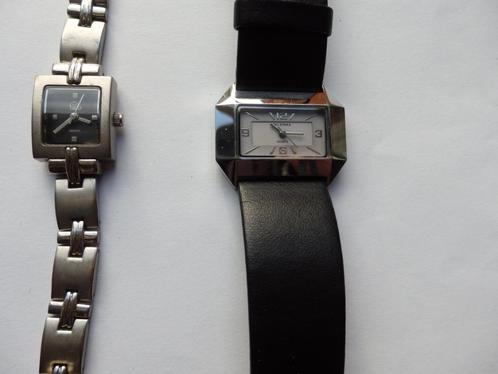Ditto quartz en Palerma dames horloge, Sieraden, Tassen en Uiterlijk, Horloges | Dames, Gebruikt, Overige merken, Staal, Staal