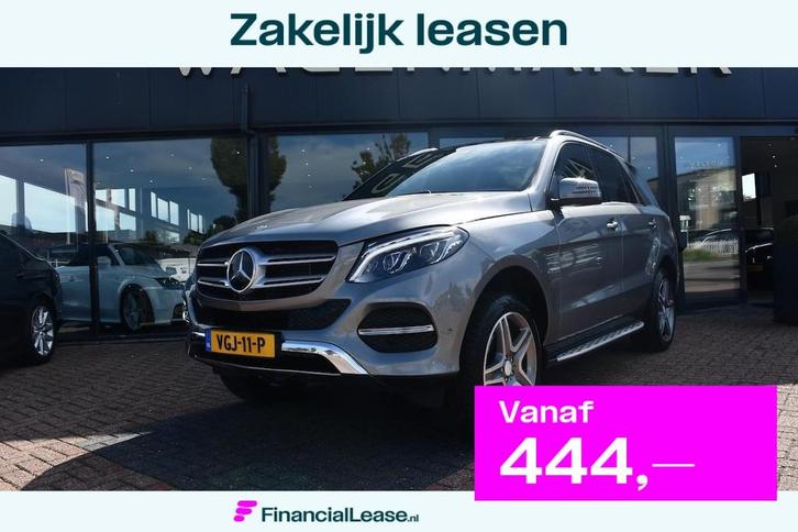 Mercedes-Benz GLE-klasse 350 d 4MATIC AUT|CAM|Grijs Kenteken, Auto's, Bestelauto's, Bedrijf, Lease, Financial lease, ABS, Airconditioning