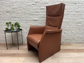 Leren design C-Zone relax fauteuil handmatig verstelbaar beschikbaar voor biedingen