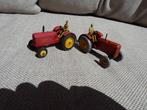 DINKY TOYS:  MASSEY HARRIS    2 verschillende voor: € 25.=, Ophalen of Verzenden, Gebruikt, Tractor of Landbouw, Dinky Toys
