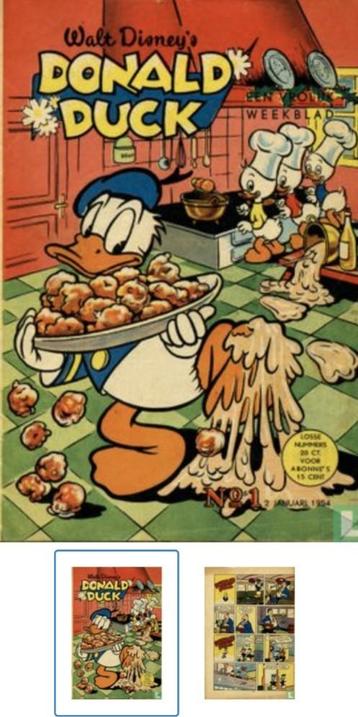 Gezocht Donald Duck 1954 nummer 1a