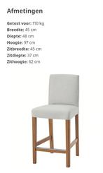 2x Bergmund barkruk, Huis en Inrichting, Stoelen, Ophalen