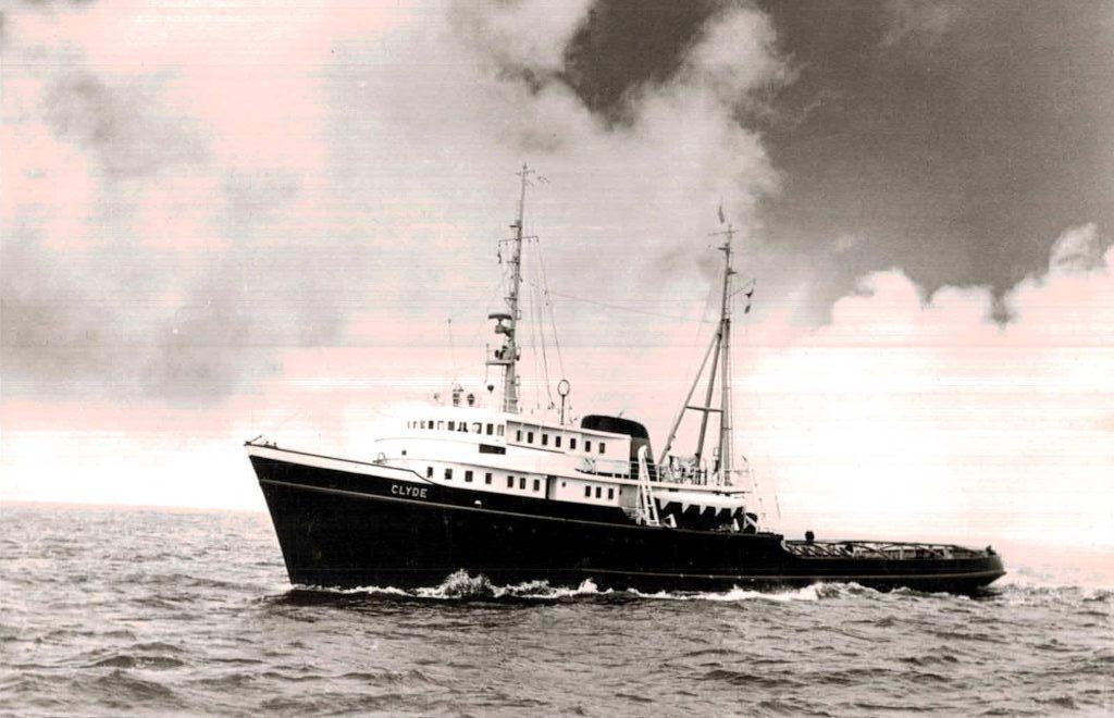 m.t. CLYDE  Eigenaren L.Smit & Co's , Internat. sleepdienst, Verzamelen, Ophalen of Verzenden, 1980 tot heden, Ongelopen, Noord-Brabant