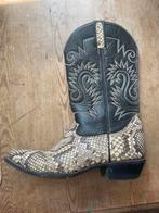 Slangenleren cowboy boots - maat 38/39, Ophalen of Verzenden, Zo goed als nieuw, Bruin, Hoge laarzen