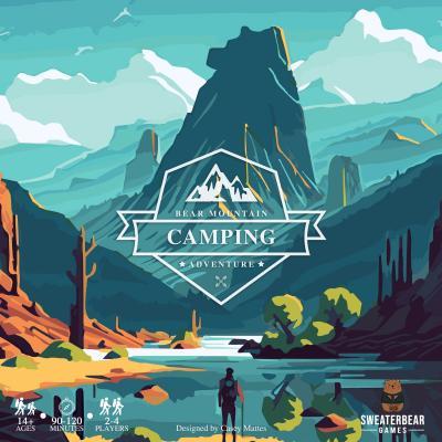 Bear Mountain: Camping Adventure(EN), Hobby en Vrije tijd, Gezelschapsspellen | Bordspellen, Zo goed als nieuw, Een of twee spelers