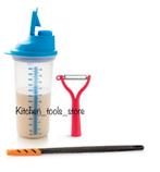 Tupperware Bakset shaker 600ml flessenspatel dunschiller, Huis en Inrichting, Keuken | Tupperware, Ophalen of Verzenden, Nieuw