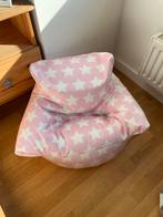 Lounge Pug Kinder Zitzak Rose met Sterren - Kleuterfauteuil, Ophalen of Verzenden, Zo goed als nieuw, Stoel