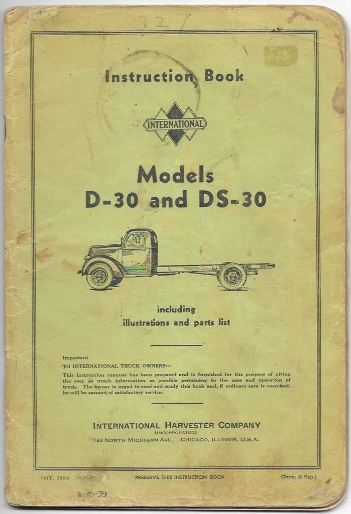 International Harvester D30 DS30 truck camion vrachtwagen, Ophalen of Verzenden, Zo goed als nieuw, Vrachtwagen