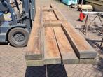 6 Hardhouten balken 7.5x22.5 cm 5.50 m lang - nr: HB24, Tuin en Terras, Palen, Balken en Planken, Ophalen, Nieuw, Hardhout, 250 cm of meer