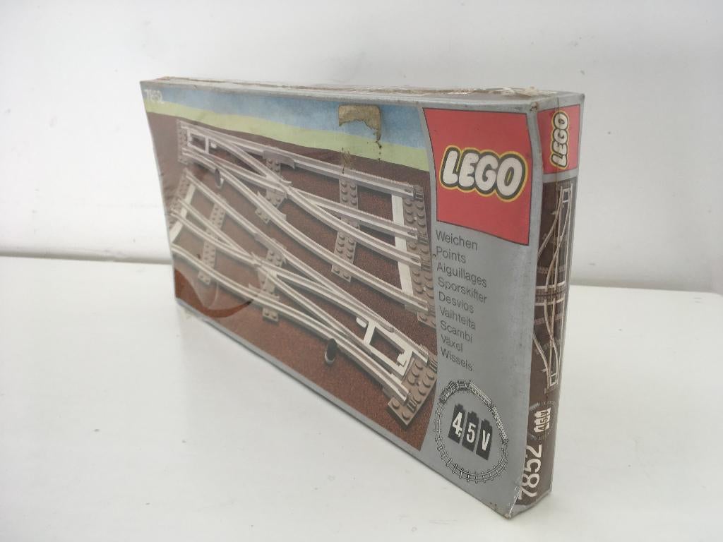 Lego 7852 wissel links en rechts in ongeopende verpakking, Ophalen of Verzenden, Nieuw, Complete set, Lego