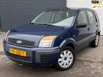 Ford Fusion 1.4-16V Cool & Sound 1EEIG/AIRCO/ELKPAK/NAP, Auto's, Ford, Voorwielaandrijving, Gebruikt, Zwart, Blauw