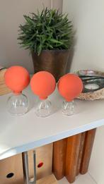 Glazen cupping set voor massage, Sport en Fitness, Massageproducten, Ophalen of Verzenden