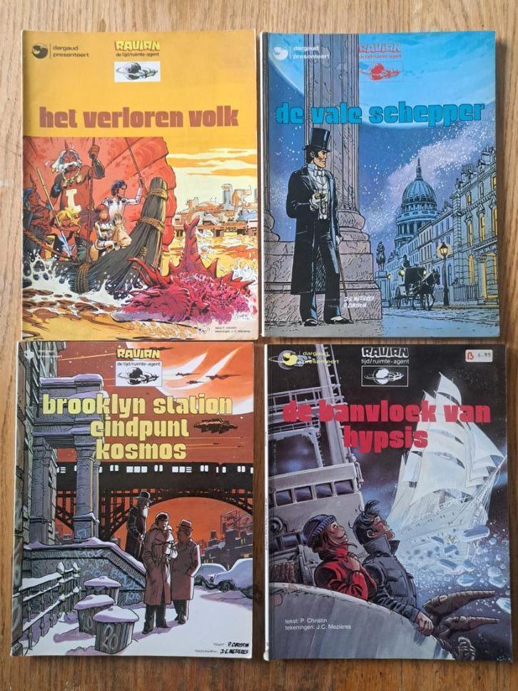 Ravian 4x Mézières, Jean-Claude, evt ook los te koop ruil, Boeken, Stripboeken, Gelezen, Meerdere stripboeken, Ophalen of Verzenden