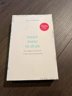 Nooit meer te druk - Tony Crabbe, Verzenden, Nieuw, Tony Crabbe