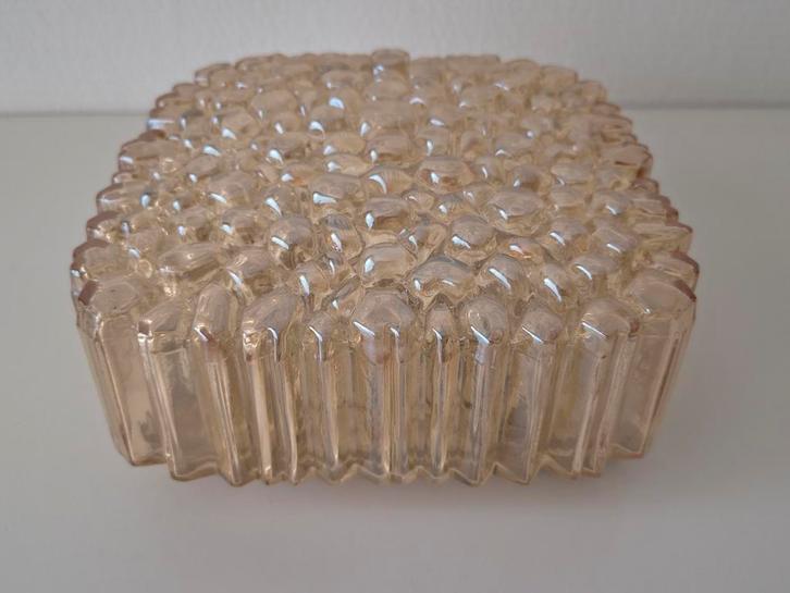 Glashutte Limburg plafonnière Helena Tynell, Huis en Inrichting, Lampen | Plafondlampen, Gebruikt, Glas, Metaal, Verzenden