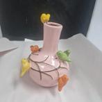 Vaas birds design, Huis en Inrichting, Woonaccessoires | Vazen, Overige kleuren, Aardewerk of Porselein, Ophalen of Verzenden