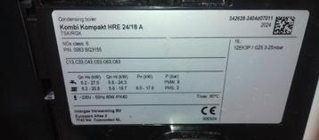 Intergas Hre 24/18 A 19.03.2024 Geplaatst  CW3  beschikbaar voor biedingen