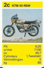 Bk7 bromfiets kaartje ktm 50 rsw ( 2c ), Ophalen of Verzenden, Zo goed als nieuw, Auto's