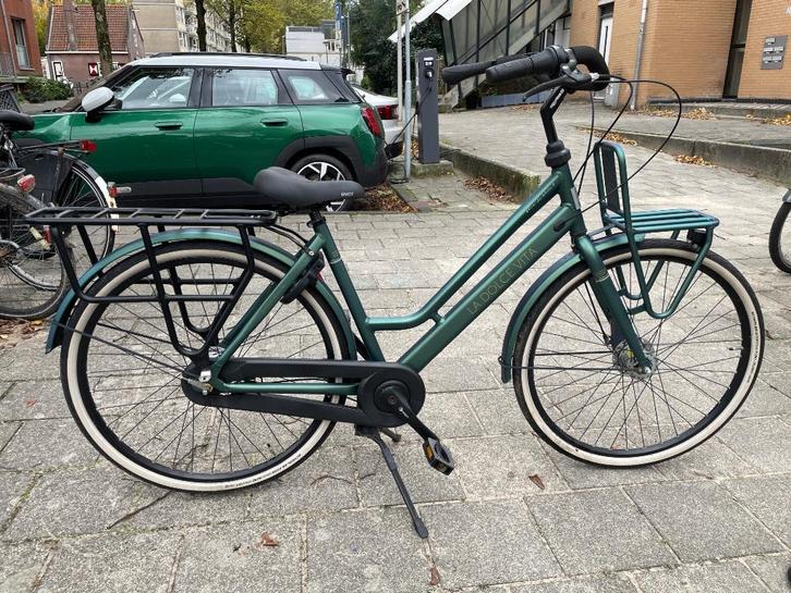 Mama fiets, Fietsen en Brommers, Fietsen | Dames | Moederfietsen, Zo goed als nieuw, Overige merken, 50 tot 53 cm, 0 zitjes, Dubbele standaard