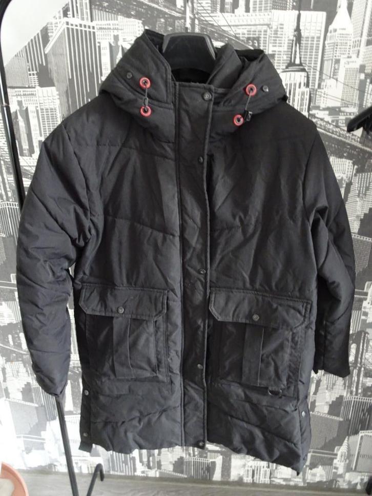 warme zwarte ski jas ski jack winterjas dames maat 42 C&A, Kleding | Dames, Wintersportkleding, Zo goed als nieuw, Jack, Maat 42/44 (L)