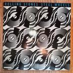 Rolling Stones Steel Wheels LP Vinyl 1989 Blues Rock Funk, Gebruikt, 1980 tot heden, Ophalen of Verzenden, 12 inch