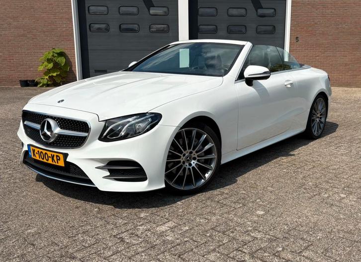 Mercedes E-200cabrio 2017 Wit / Burmester / Stoelverwarming, Auto's, Mercedes-Benz, Particulier, ABS, Airbags, Airconditioning