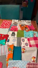 Knutsel lapjes min.30x30, Jongetje of Meisje, Wit, Dekbedovertrek, Nieuw