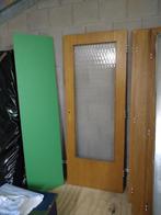 deuren, Doe-het-zelf en Verbouw, Deuren en Horren, Ophalen, 80 tot 100 cm, Binnendeur, Glas