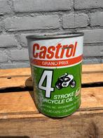 Castrol 4 Takt oud olie blik, Ophalen of Verzenden, Gebruikt, Overige, Overige merken