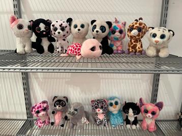 Ty Beanie Boo Collectie - 16 Stuks beschikbaar voor biedingen
