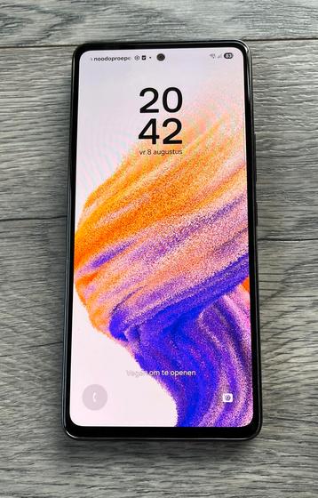 Samsung Galaxy A53 - SM-A536B- 128 GB - Android 14 - Duo sim beschikbaar voor biedingen