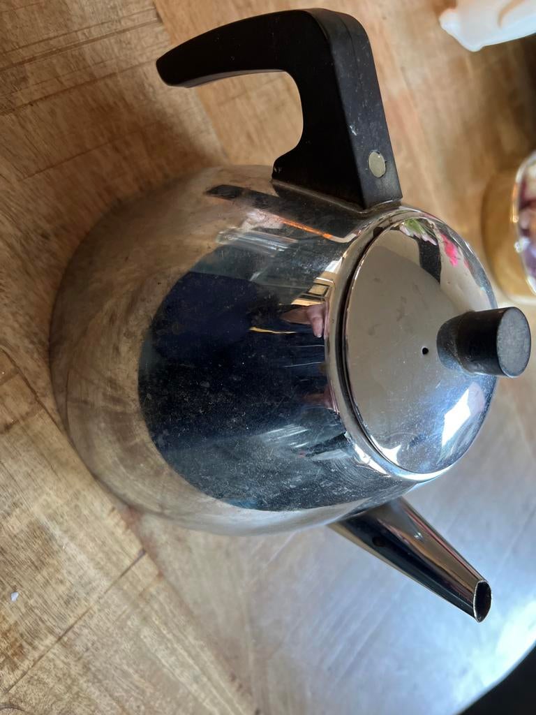 Dubbelwandige theepot - Houdt thee langer warm, Ophalen of Verzenden, Gebruikt