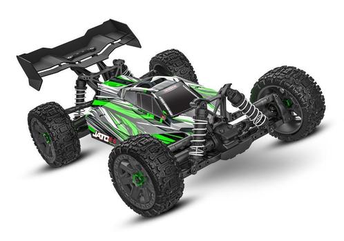 Traxxas Jato 4X4 BL-2S Buggy Groen, Hobby en Vrije tijd, Modelbouw | Radiografisch | Overige, Nieuw, Ophalen of Verzenden