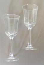 2x Luminarc Arcoroc Octime borrelglas, jaren 80, Huis en Inrichting, Keuken | Servies, Glas of Glazen, Gebruikt, Ophalen of Verzenden