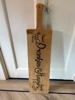 Grote borrelplank met tekst 80 cm, Huis en Inrichting, Ophalen of Verzenden, Zo goed als nieuw, Rechthoekig, Hout