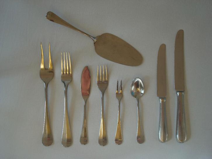 Keltum S1 Hollands Glad en S6 Prinses, Antiek en Kunst, Antiek | Bestek, Ophalen of Verzenden