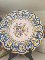 Spaanse Talavera S Mora Bord Handgeschilderd, Antiek en Kunst, Ophalen