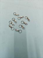 50 Sleutelringen met musketon/ karabijnhaakje, Ophalen, Nieuw