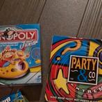Spellen: Monopoly Junior en Party & Co., Hobby en Vrije tijd, Gezelschapsspellen | Bordspellen, Hasbro, Diset, Ophalen of Verzenden